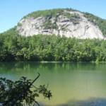 Whitehorse Ledge across Echo Lake.