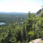 Echo lake and Hales Location from Cathedral Ledge.