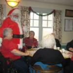 Santa at the Gibson Center for Senior Services 2011 Xmas Party
